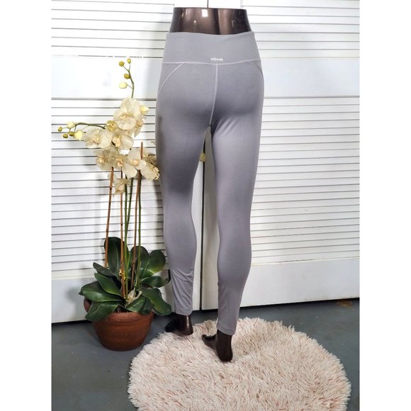 Allbirds Women's Gray Tencel Natural High-Waist Leggings Medium 1368 - Picture 5 of 15